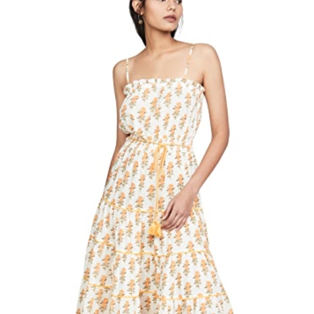 Playa Lucila Sleeveless Floral Maxi Dress